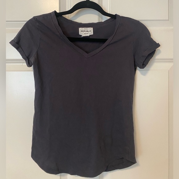 For The Republic Tops - For the Republic cotton t-shirt